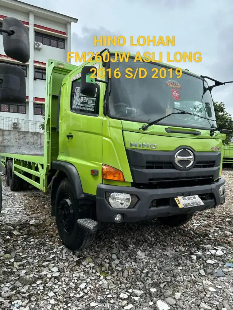 HINO LOHAN FM260JW ASLI LONG 6X4 LOAD BAK TRONTON ISTIMEWA SEKALI