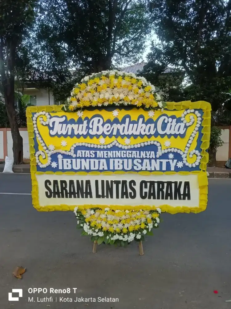 Bunga Papan Duka Cita