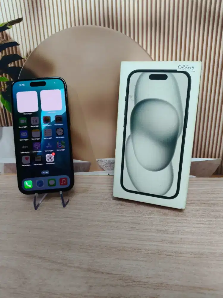 Iphone 15 128 IBOX Fullset Mulus Nominus