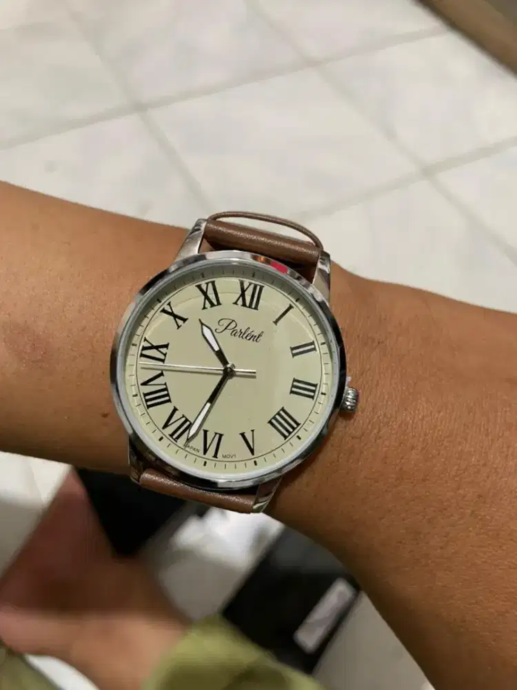 jam tangan parlent baru beli di mall kuningan barang baru harga bekas