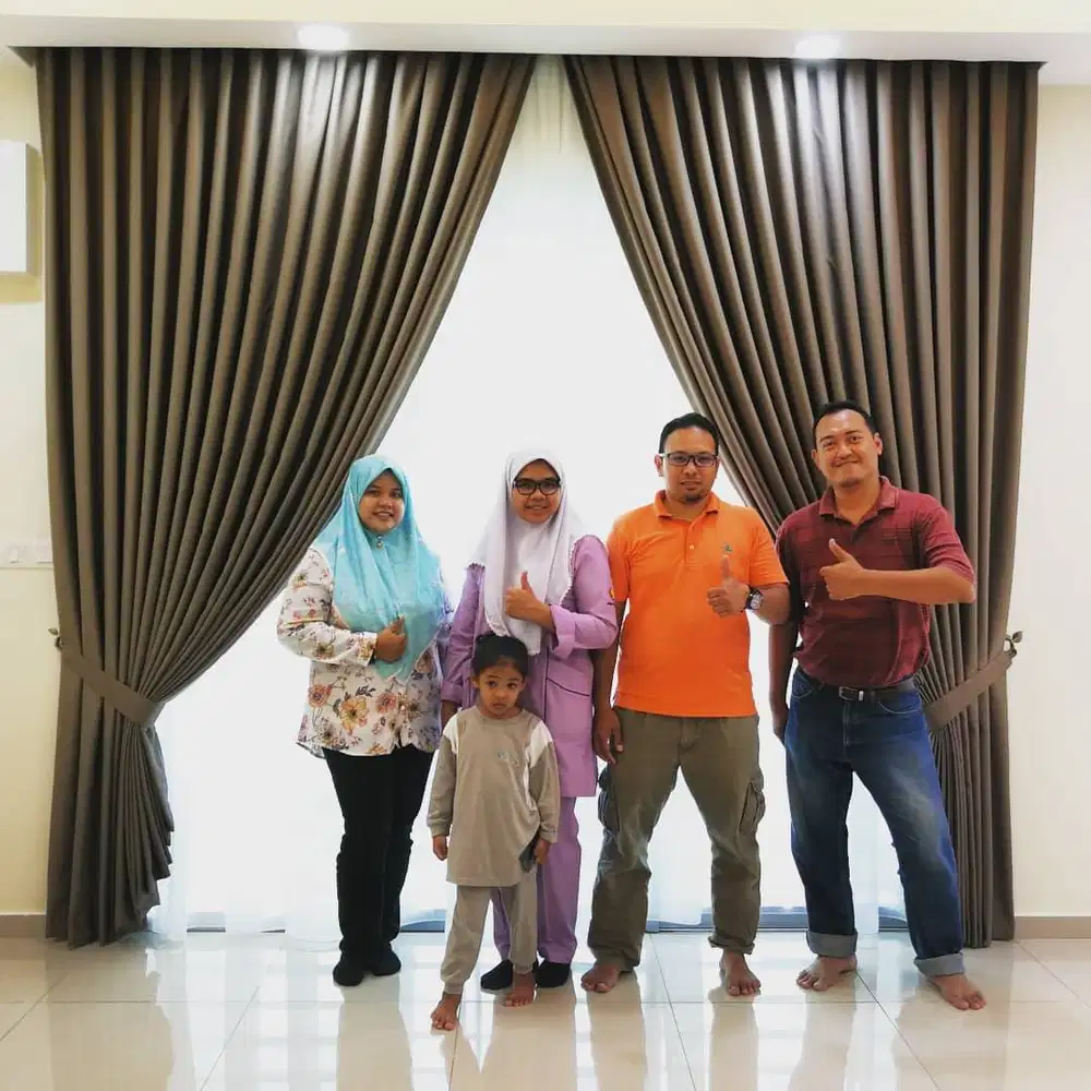 Beli Tirai Gorden Jendela Gordyn Mewah Hordeng Terbaru Murah