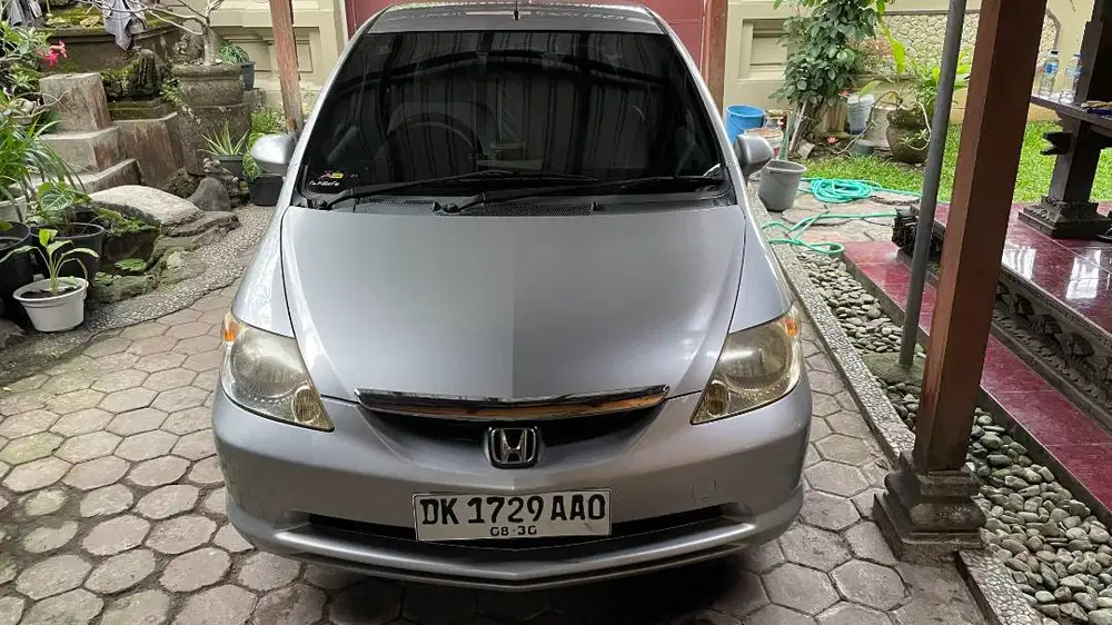 Honda City 2003 AT Silver – Pajak Panjang 2026, Kamera & Sensor, Siap