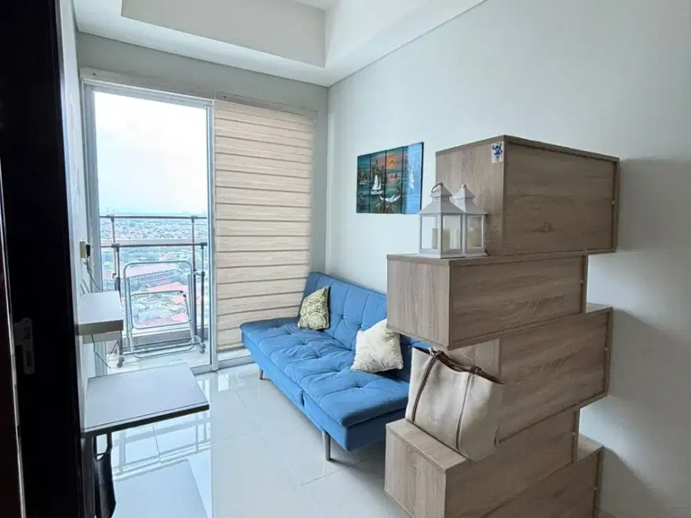 P Fl Disewakan Cepat Apartemen Puri Mansion 1 BR Furnished Min 2 Thn