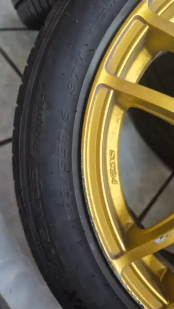 Velg enkei R 15  dan Ban Hankook