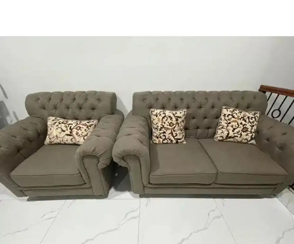 Dijual Sofa 2 dan 1 seater