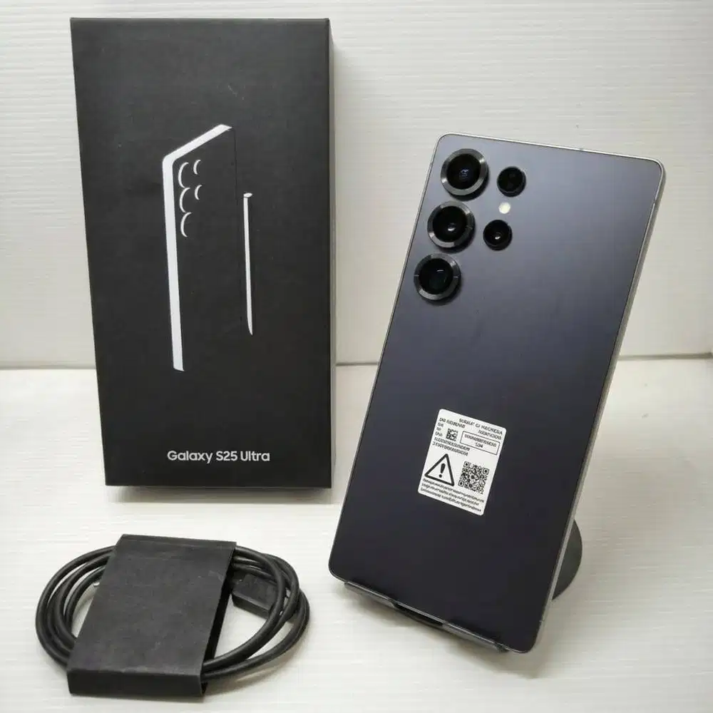 HOT ITEM! SAMSUNG GALAXY S25 ULTRA TITANIUM BLACK 12/256 SEIN NO MINUS