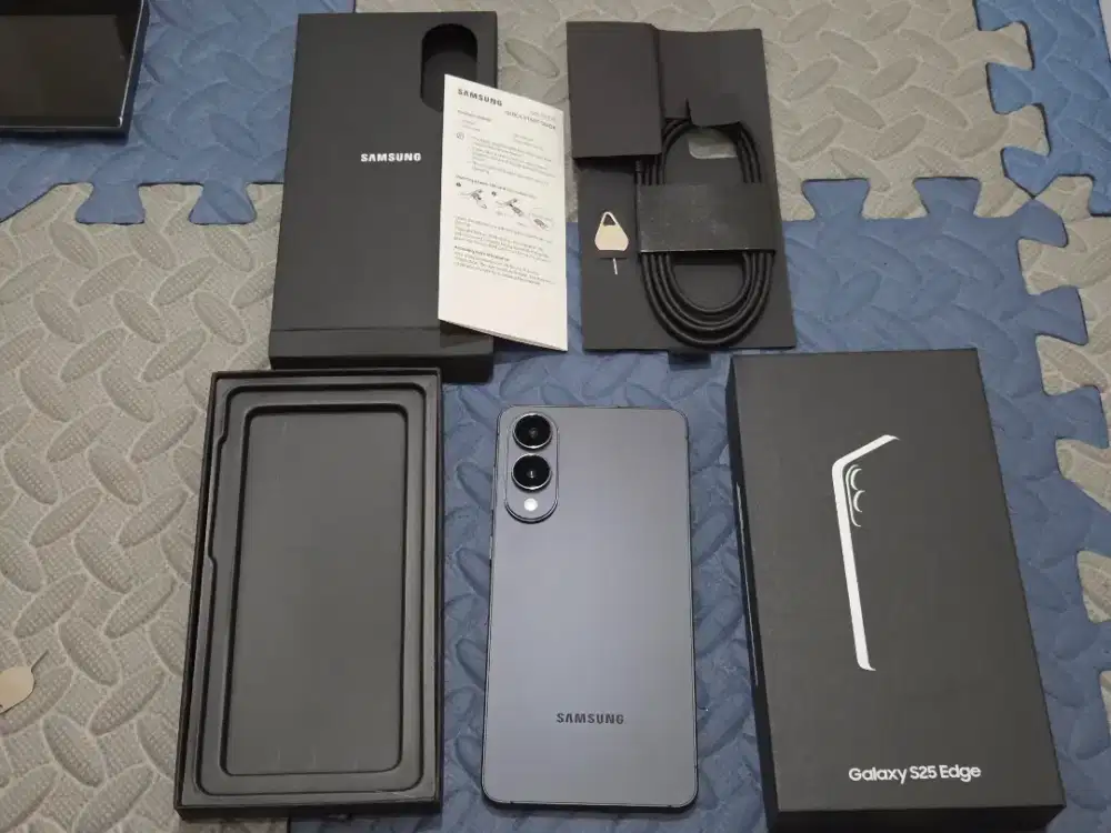 Samsung Galaxy S25 Edge 12/512GB Resmi SEIN Mulus Like New Fullset