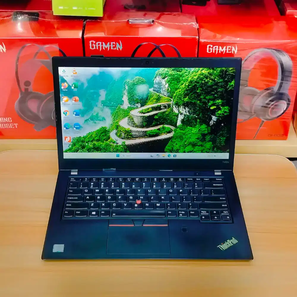 DiJual Laptop ThinkPad T480s Intel Core i7-8550U 8GB 256GB SSD Touch
