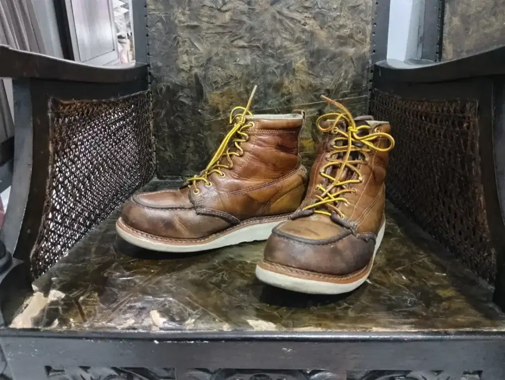 sepatu moc toe moctoe boots boot thorogood