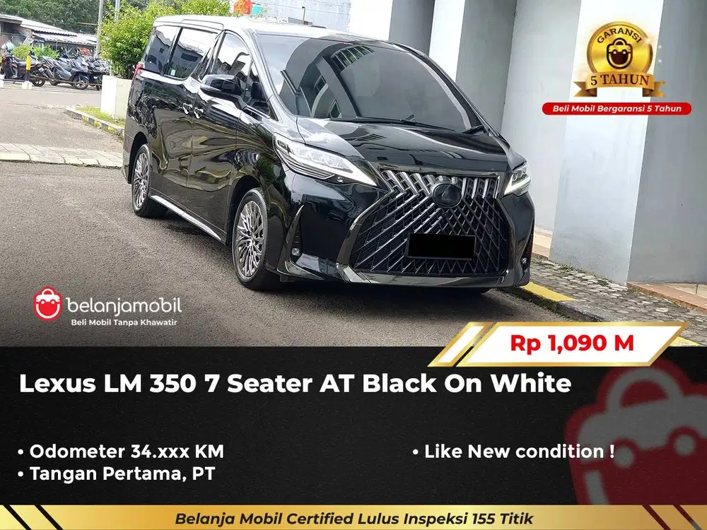 [ LOW KM 30RB KM ] Lexus LM350 LM 350 7 Seater 2022/2023
