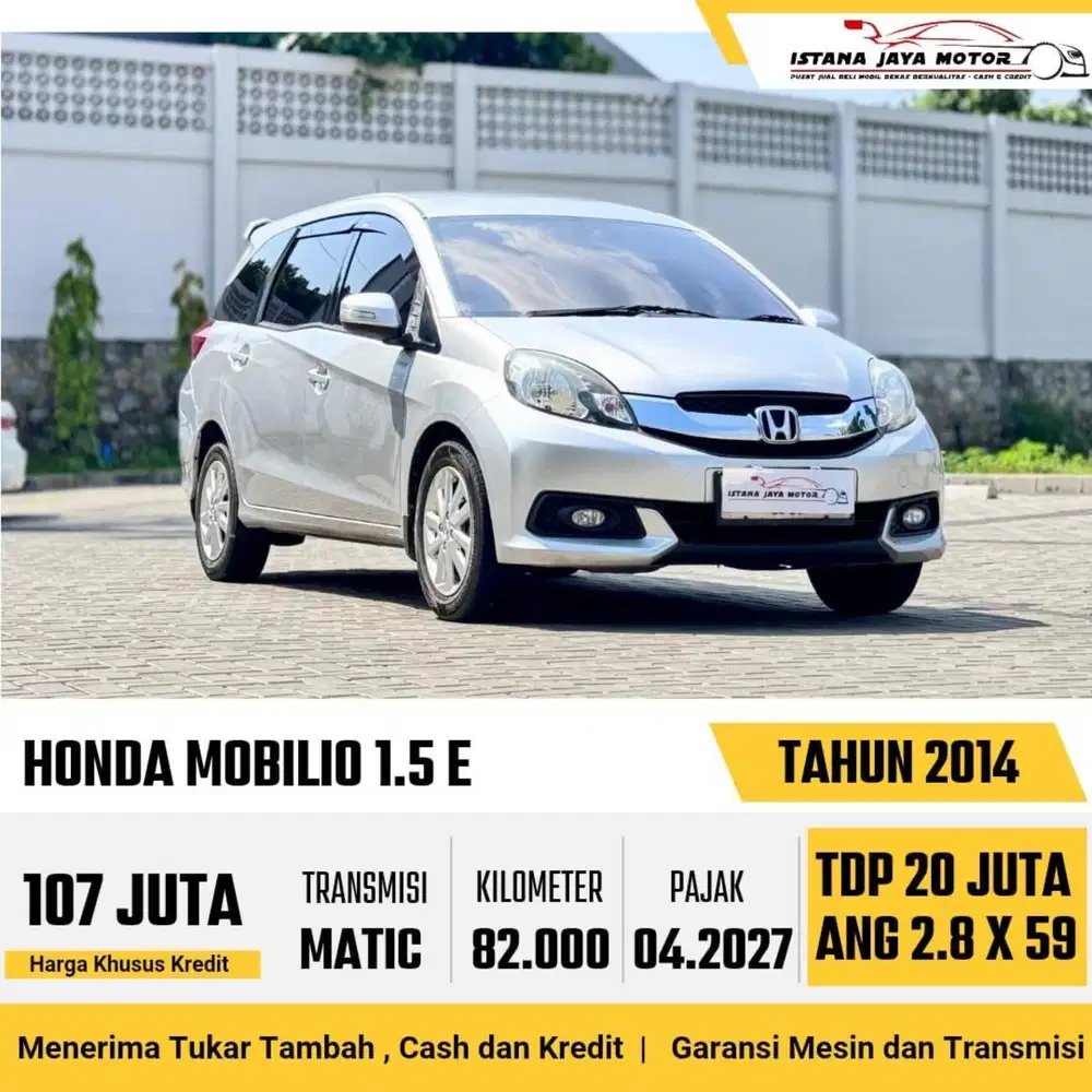 Honda Mobilio E AT th 2014 #istana jaya motor