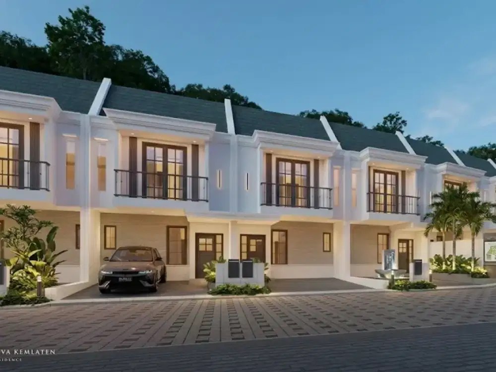 Hunian Modern - Tipe Magnolia LT 72 LB 91 di Taman Jivva Kemlaten Surabaya - Desain Modern & Ruang Optimal