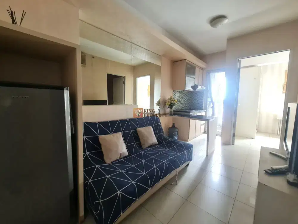 Seberang Mall Baywalk! Disewa Apartemen Green Bay Pluit Greenbay 2Br 38M² Full Furnish Minimalis Tinggal Jalan Kaki!