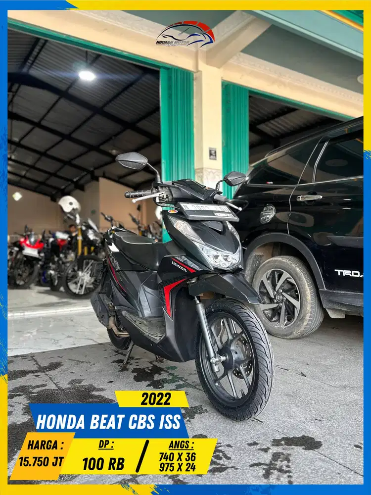 HONDA BEAT CBS ISS 2022 MESIN AMAN POLL MASZEHH HIKMAH MOTOR KEPUH
