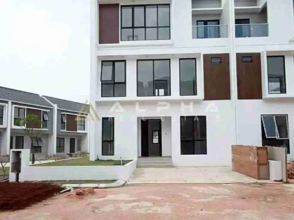 Dijual Cepat Rumah Hook 3 Lantai di Diamond Pavillion, Batam Center