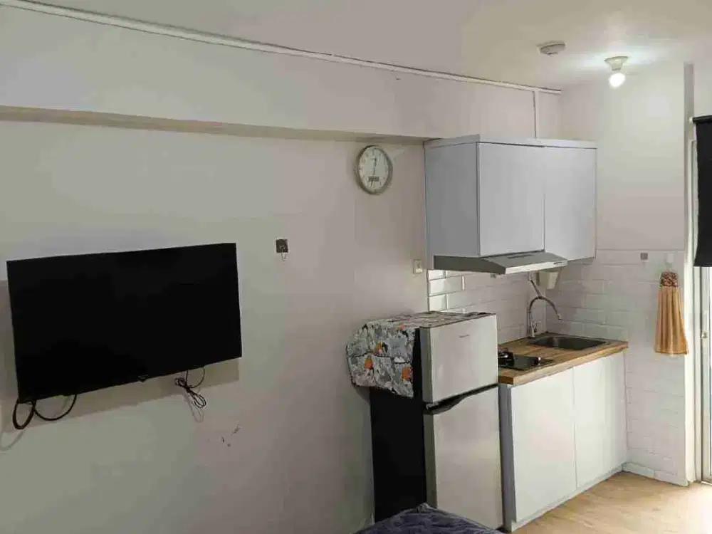 sewa studio furnished apartemen bassura