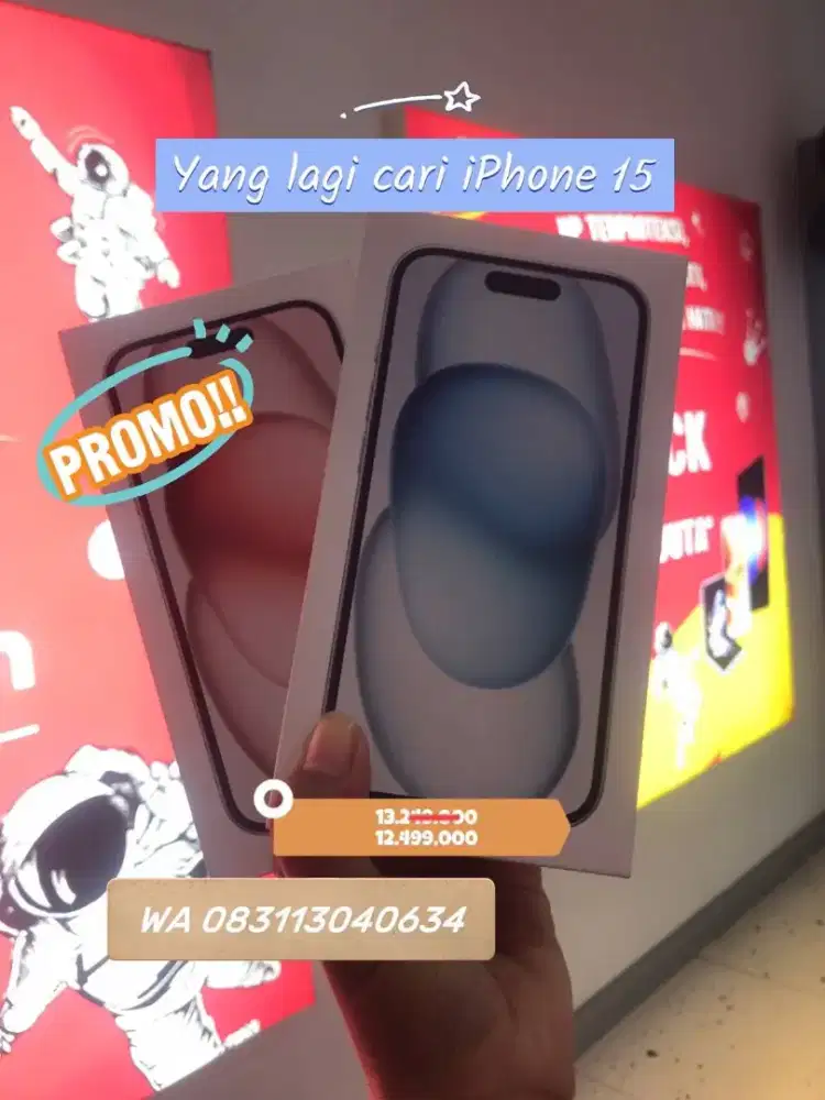 NEW‼️iPHONE 15 128GB