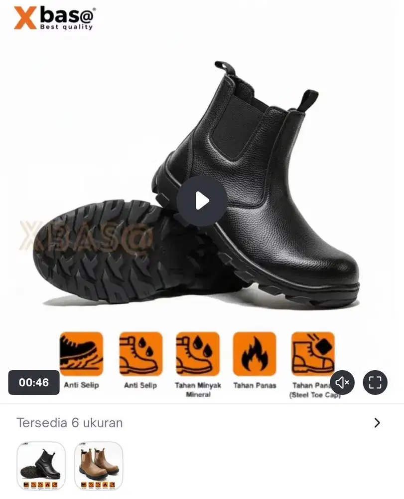 Safety shoes black