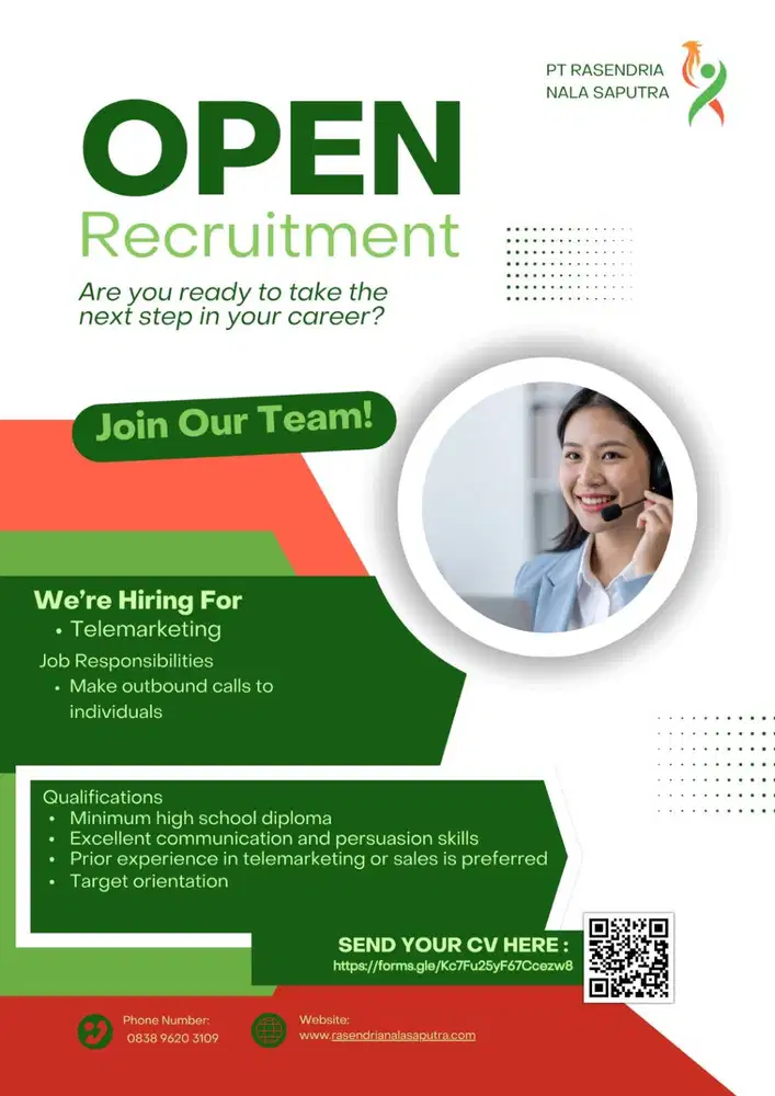 Lowongan Telemarketing