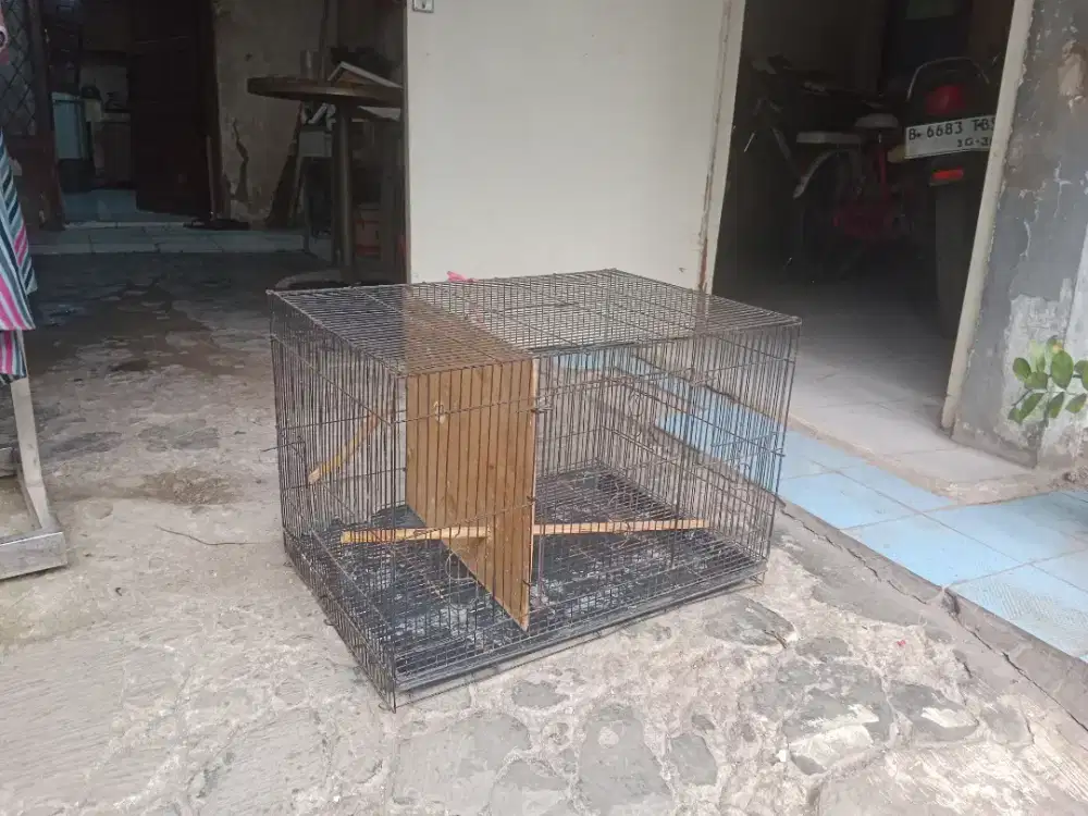 Kandang seken besi masih keker dan layak pake
