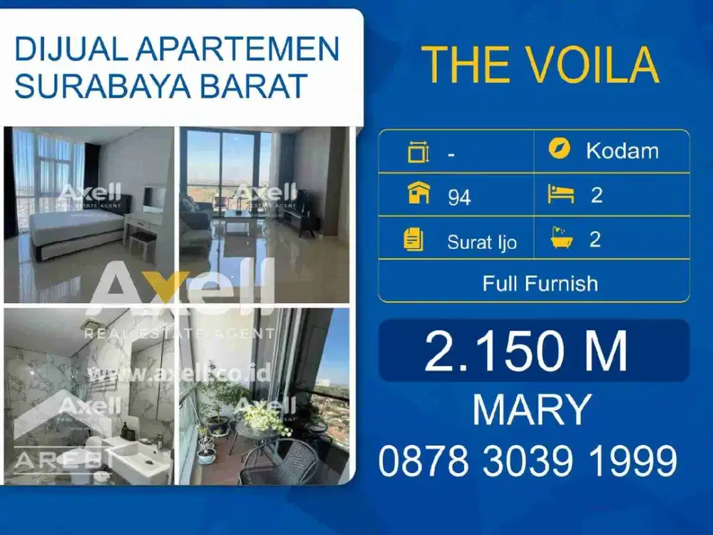 Apartemen CW The Voila Dijual