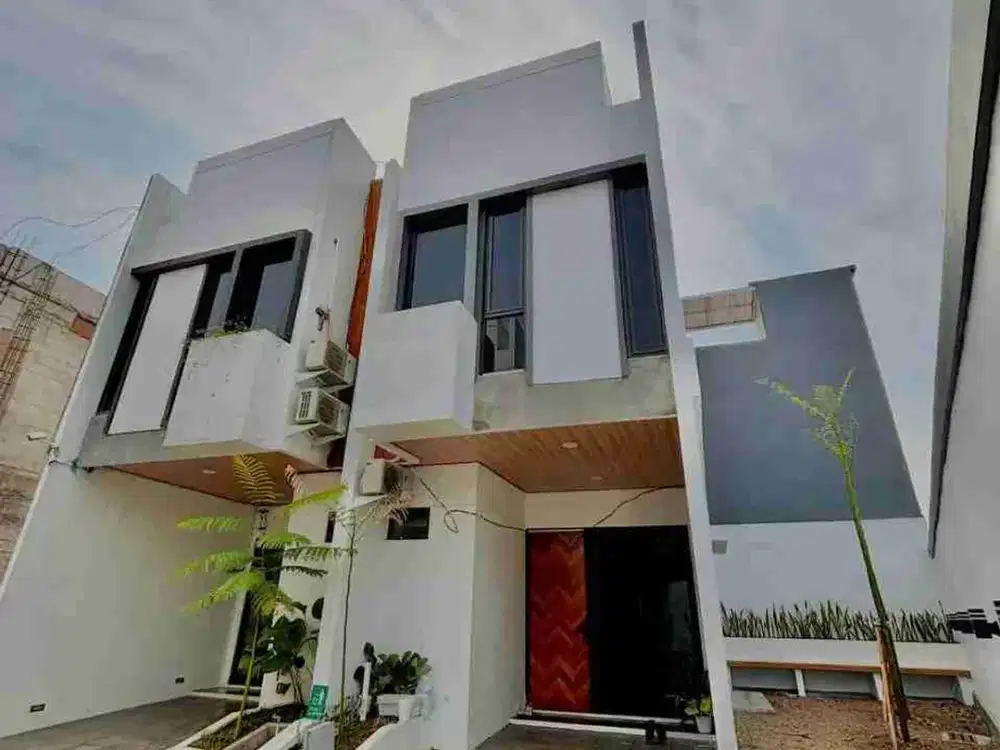 Jual Rumah Baru Di Kukusan Beji Kota Depok (200) Meter Ke Gerbang Tol,Bisa KPR Murah