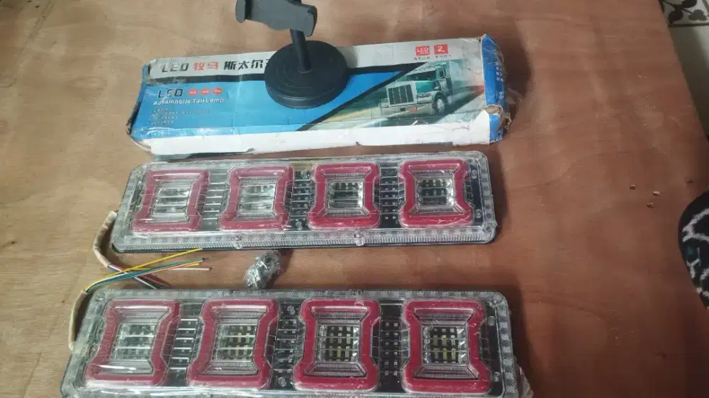 Tail lamp, Back lamp, stop lamp set Truk engkle doble variasi