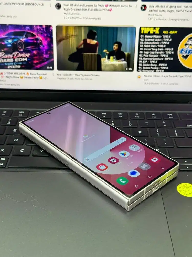 Samsung Z Fold 6 Ram 12/256 Full Set Garansi Resmi Mulus