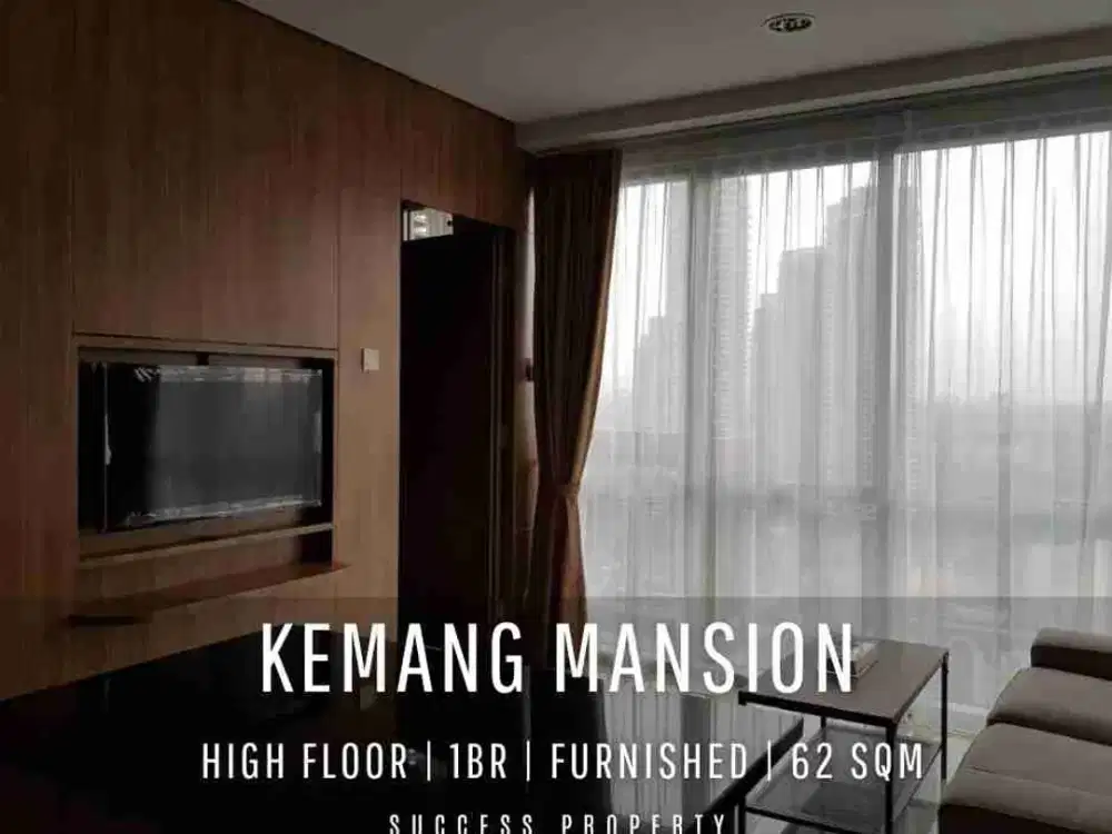 For Sell! Kemang Mansion Apartment 1BR High Floor Fully Furnished Move-in Ready