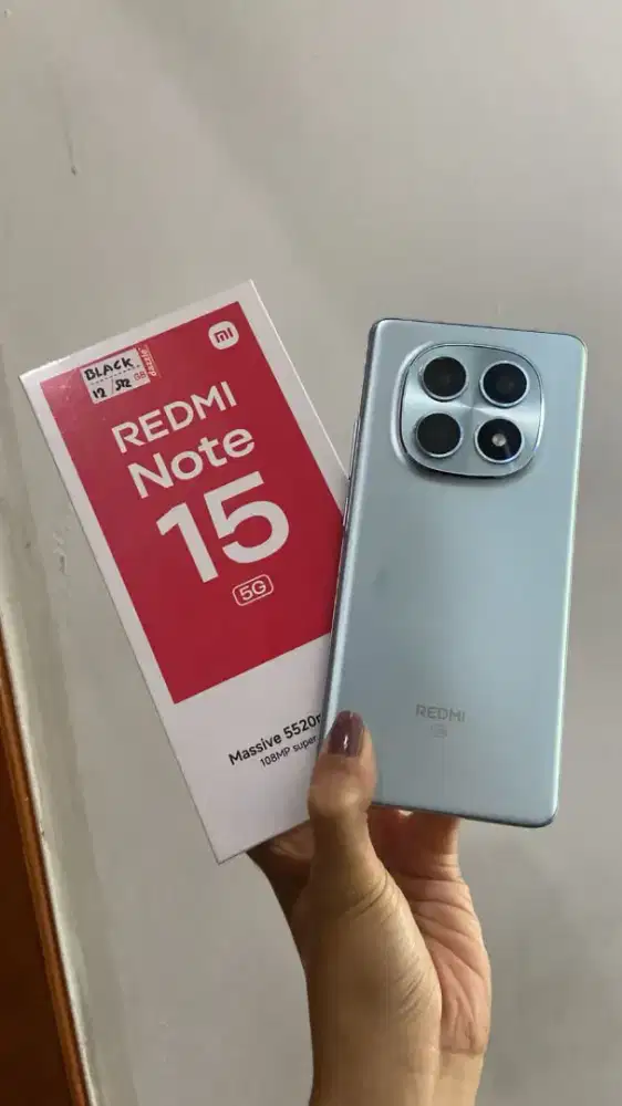 PROMO SPESIAL REDMI NOTE 15 5G RAM 12/512 GB