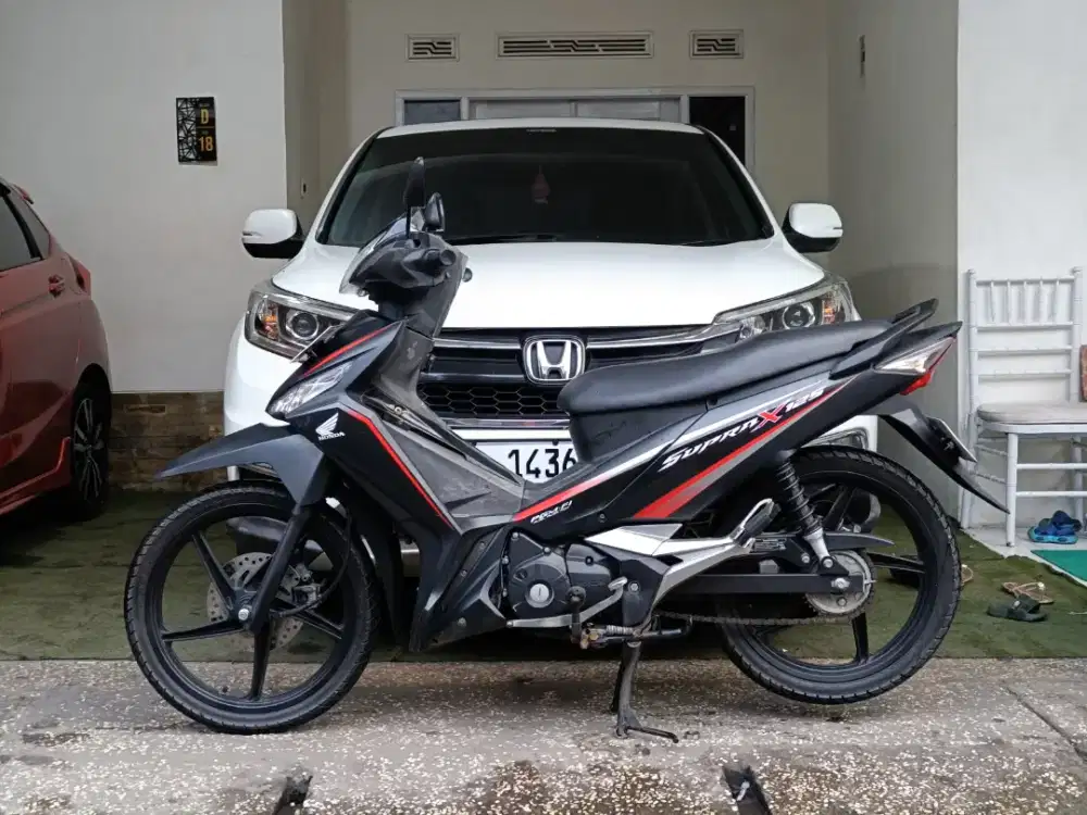 Supra x 125 tahun 2017 pajak isi/tt boleh gan cash lebih bagus
