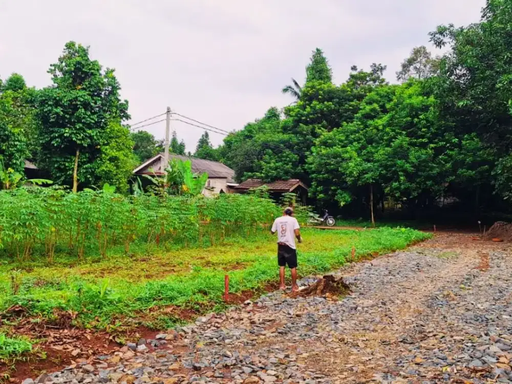 Tanah Kavling Dekat Gerbang Tol Burangkeng, SHM 1 Jt-an