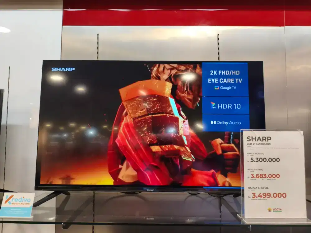 SHARP LED 43GH3000I FHD GOOGLE TV