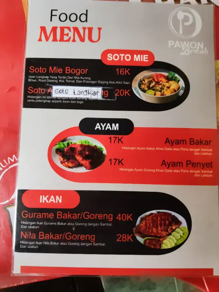 Di cari laki2 untuk jaga stand kuliner