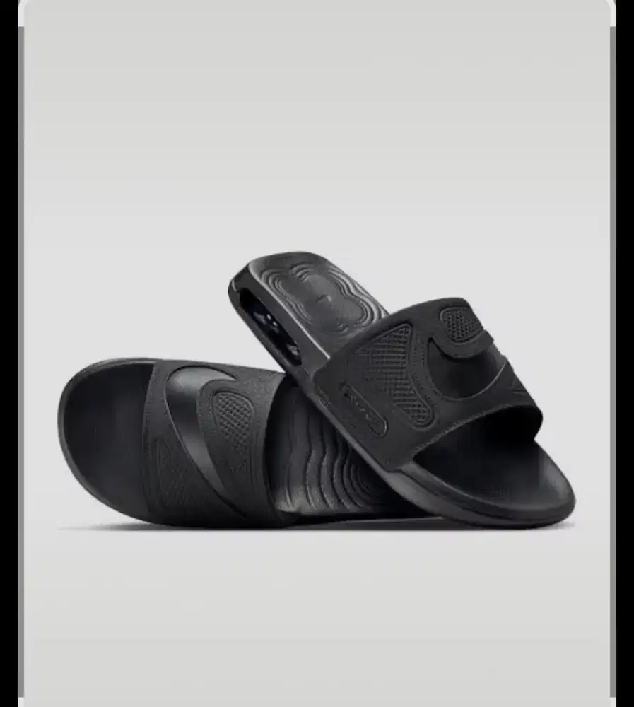 Sendal nike warna hitam