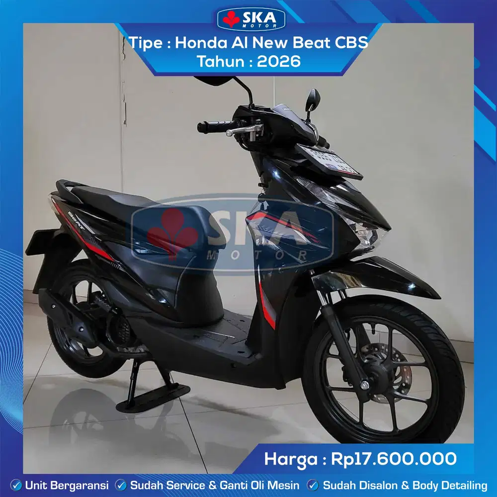 Honda All New Beat CBS Tahun 2026