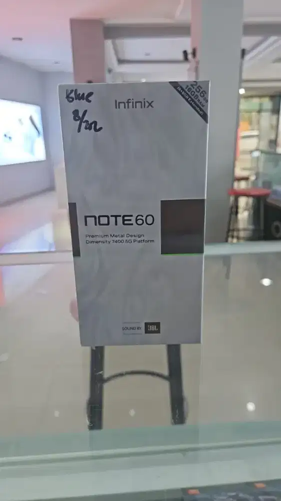 Infinix Note 60 8/256 ready di alvajaya