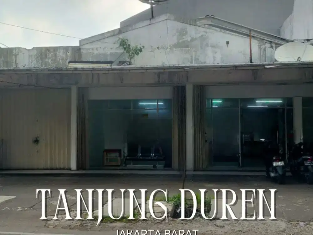 Disewakan Cepat Ruko 1 Lantai Lokasi Strategis Di Tanjung Duren Jakarta Barat