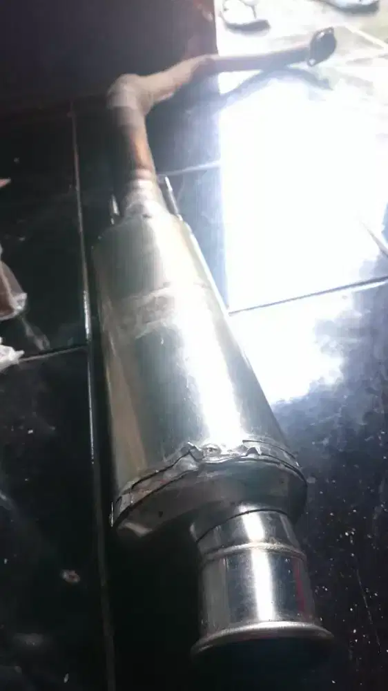 Knalpot Custom Satria FU Full System