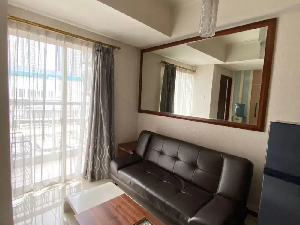 SEWA 1BR ROYAL MEDITERANIA GARDEN TANJUNG DUREN LOKASI STRATEGIS DEKAT MALL, KANTOR, UNIVERSITAS