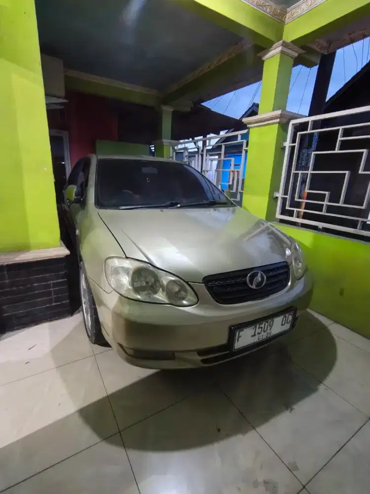 Toyota Corolla altis manual 2003