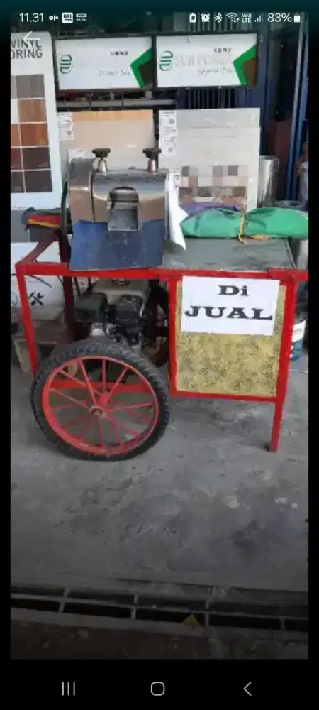 Jual Cepat Mesin Peras Tebu