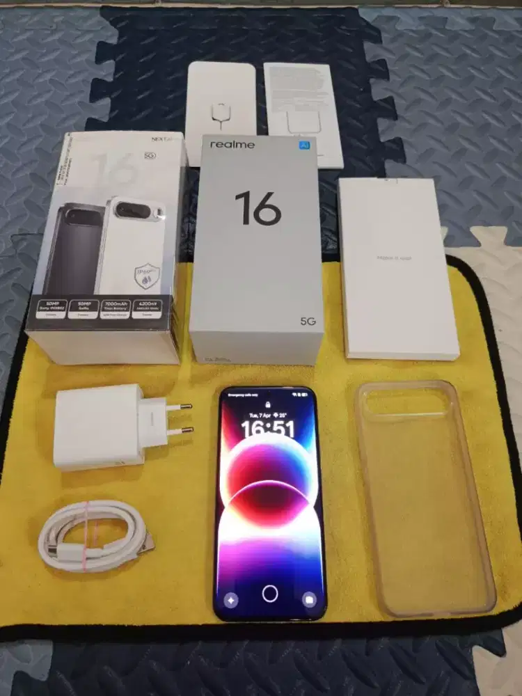 Realme 16 5G ram 8 256 GB fullset