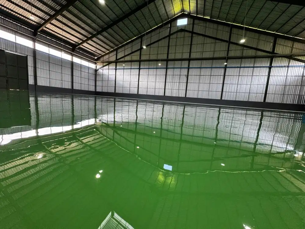 Epoxy floor coating dan pengecoran lantai