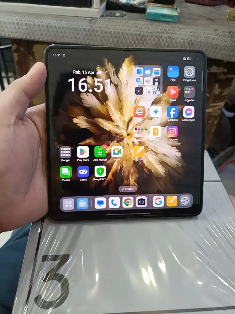 Oppo Find N3 Fold 16/512gb ex resmi hp+dus mulus murah meriah !!