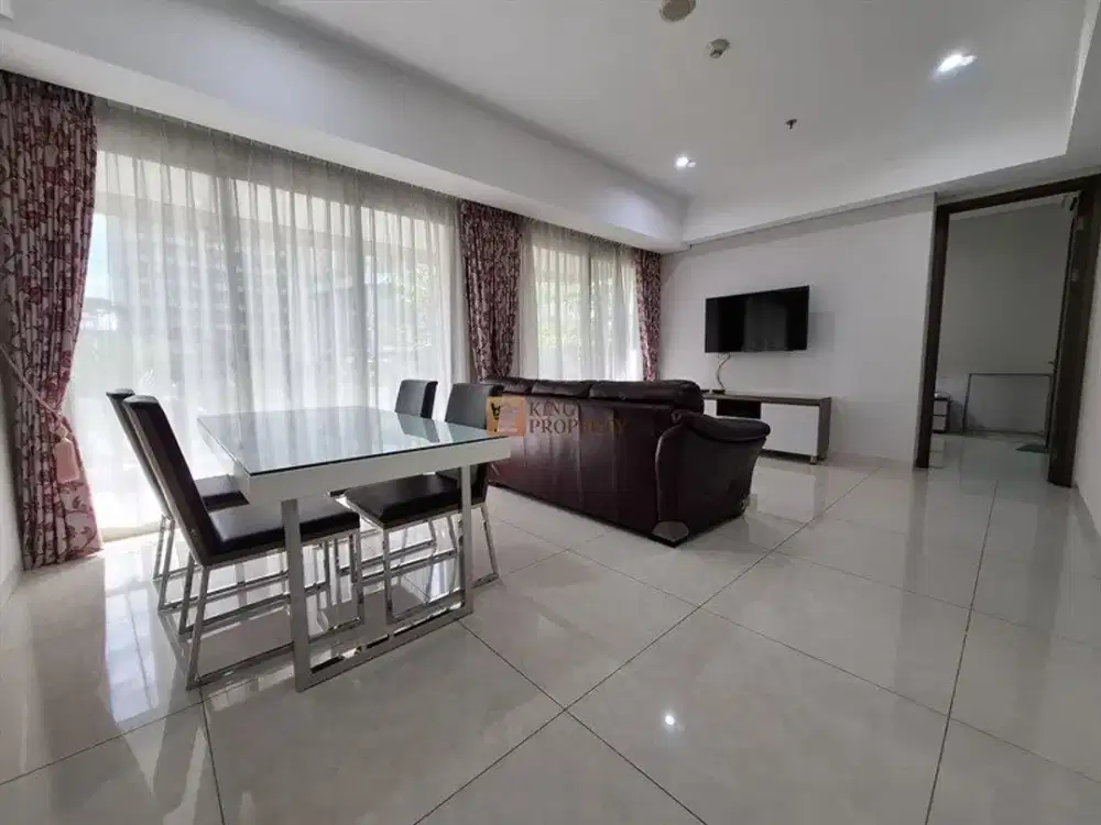 Jarang Ada Sewa 3BR Town House Furnish di Taman Anggrek Residence Akses Langsung Mall Hublife, Bandara Soekarno-Hatta Dkt Taman Anggrek, Central Park