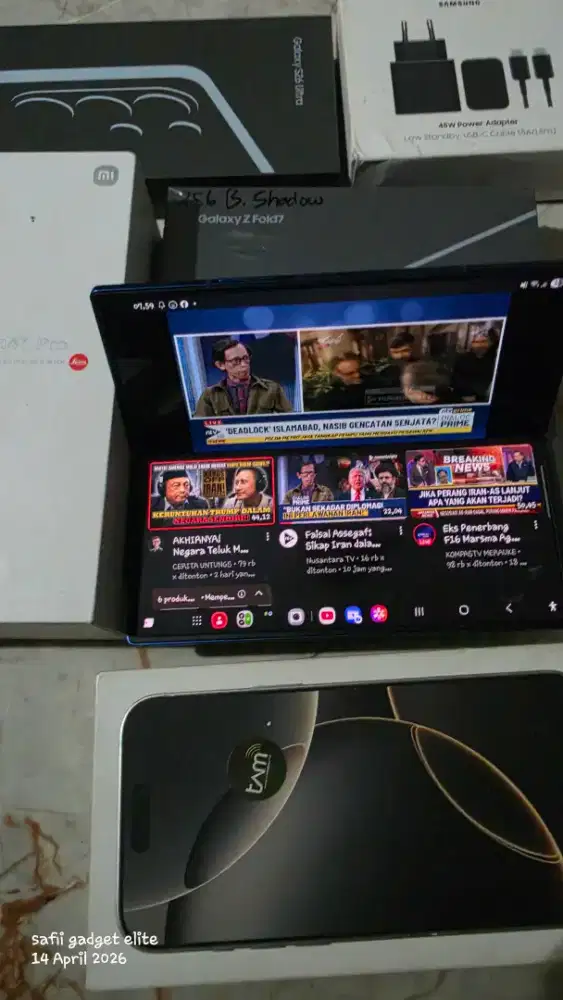 Jual/tt z fold7 256gb  zfold7 fulset ori sein