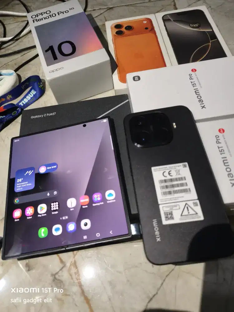 Jual/tt z fold7 256gb  zfold7 fulset ori sein