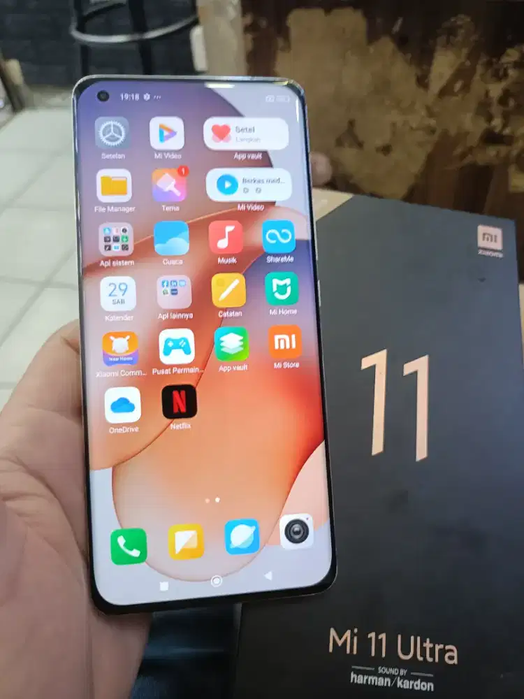 Xiaomi Mi 11 Ultra 12/256gb ex resmi hp+dus mulus istimewa murah !!