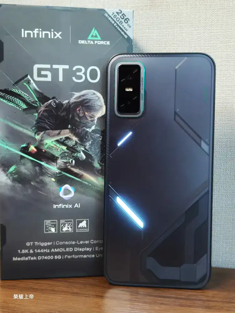 Infinix GT30 5G 8+8/256 second beli 2 bulan